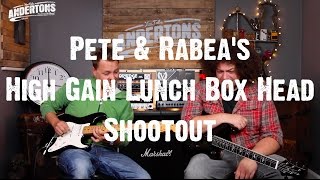 Pete amp Rabeas High Gain Lunch Box Heads under £1000 Shootout [upl. by Anaehs]