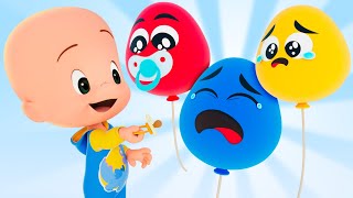 Baby balloons  Learn with Cuquin [upl. by Hennahane48]