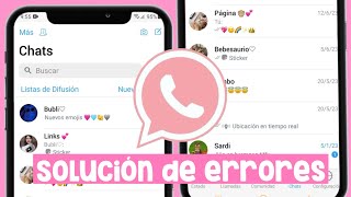 🧸ACTUALIZACION de WHATSAPP ESTILO IPHONE 🌈 corrección de errores ✅ [upl. by Razaele]