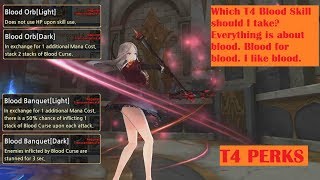 Kings Raid  Lewisia T4 Perks  Blood Stacks Effects  World Boss  GR Manticore Testing [upl. by Heydon301]