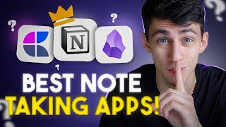 The Top 3 Note Taking Apps in 2024 [upl. by Ennaeirrac]