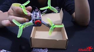 Unboxing Micro Drone Racing Terbaik 2017 Leader 120mm [upl. by Yliab]