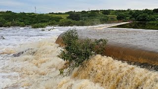 Rio Jaguaribe Barragem Crebilon Lima Verde em JucásCeará Hoje 25042024 [upl. by Theobald10]