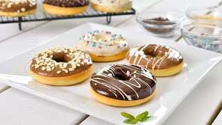 Gogosi la cuptor  Baked Doughnuts CC Eng Sub  JamilaCuisine [upl. by Bracci]