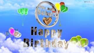 ☆♪ Geburtstagslied ☆♪ für mein Schatz Happy Birthday to you lustiges Geburtstags Video [upl. by Rusel]