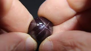 Star Garnet cabochon GRST50 [upl. by Johna]