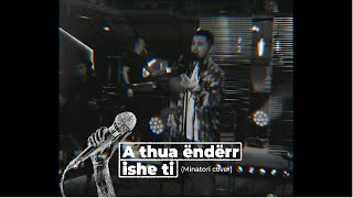 Ylli Limani  A thua ëndërr ishe ti Minatori cover  A•Live•Night  4K [upl. by Arretnahs]