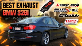 BMW E36 Exhaust Sound 328i M52 🔥 Muffler DeleteEisenmannCustomScorpionStockRemusTurboReview [upl. by Yellhsa]