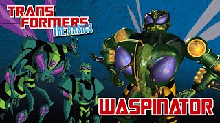 TRANSFORMERS THE BASICS on WASPINATOR [upl. by Ahsrop826]