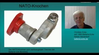 BatterieTrennschalter quotNATO Knochenquot [upl. by Zedecrem]