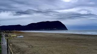 Rare undulatus asperatus clouds seen over Oregon Coast [upl. by Okechuku]