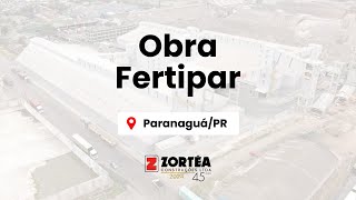 Construção de armazéns para fertilizantes no Porto de ParanaguáPR [upl. by Kaleena899]