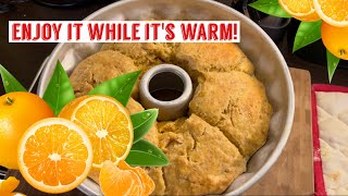 easy recipe Oranges  clementines flavoured bread Serve it fresh [upl. by Amiel]