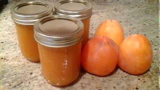 Homemade Persimmon Jam [upl. by Kidder]