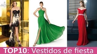 TOP 10 Mejores Vestidos de Fiesta [upl. by Brod]