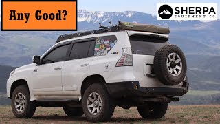 Sherpa Roof Rack longterm Review  FIX GX460 [upl. by Bellaude]