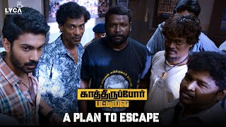 Kathiruppor Pattiyal Movie Scene  A Plan to Escape  Nandita  Appukutty  Manobala  Lyca [upl. by Sidman654]