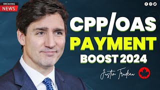 Canadian Government Confirms CPPOAS Payments Boost For 65 Seniors  OAS Pension [upl. by Nnylyam709]