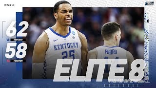 Kentucky vs Houston Sweet 16 NCAA tournament extended highlights [upl. by Wadell]