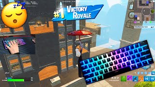 1 HOUR Relaxing amp Chill Keyboard amp Mouse Sounds 😴 ASMR 😍 Fortnite ZoneWars Gameplay 240FPS [upl. by Warner]