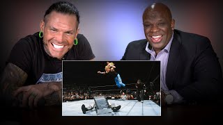 Jeff Hardy amp DVon Dudley rewatch their classic TLC Match WWE Playback [upl. by Themis]