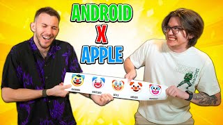 KDO MÁ NEJLEPŠÍ EMOJI 🥵 Apple vs Android [upl. by Hali]