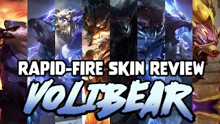 RapidFire Skin Review Every Volibear Skin [upl. by Notreve]