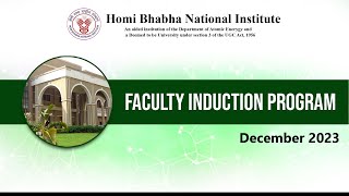 Faculty Induction Program  December 2023 [upl. by Cedell]