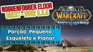 NOGGENFOGGER ELIXIR QUEST PORÇÃO FICAR PEQUENO ESQUELETO E PLANAR [upl. by Allets]