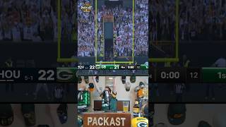 Packers Hit a GAME WINNING FG vs Texans nfl shorts [upl. by Aicats]