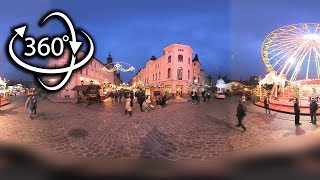 360 Grad Der Schweriner Weihnachtsmarkt [upl. by Nylrebma]