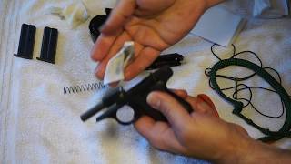 Field Strip and Cleaning of the Jimenez JA22 Pistol [upl. by Baudin]