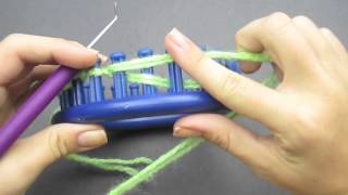 How to Drawstring CastOn a Loom [upl. by Halli838]