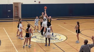 Fugett vs Lionville 7th Girls Basketball 121622 [upl. by Freudberg]