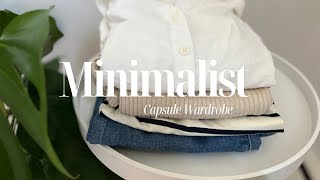 My Entire Minimalist Wardrobe [upl. by Endaira]