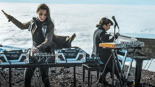 Giolì amp Assia  DiesisLive Etna Volcano Sicily FPV drone  Electric Handpan Grand Piano [upl. by Antipus]