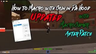 Macro with Gun in Da Hood After Patch  UPDATED Tutorial 2022 [upl. by Cynera]