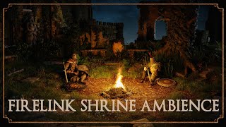 Dark Souls 1hr Firelink Shrine Ambience [upl. by Adama]