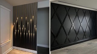 Top 100 Accent Wall Ideas 2024  Latest Wall Decoration Ideas  Accent Wall Light Design [upl. by Uttica]