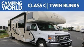 2018 Thor Chateau 31E  Class C Bunk Motorhome  RV Review Camping World [upl. by Namlas]