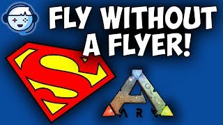 Ark Tutorial Fly Without A Flyer  Ark Survival Evolved [upl. by Adnilym494]