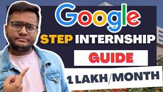 Google STEP Internship 2024  Google Internship Hiring  Preparation [upl. by Ciri927]