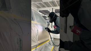 SPRAYING SEALER AND KEEPING IT OFF THE BLEND PANELS [upl. by Nelli672]