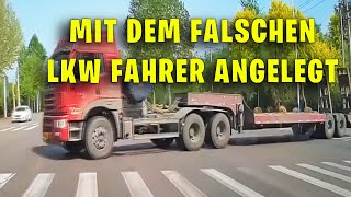 MIT DEM FALSCHEN LKW FAHRER ANGELEGT  Die Schlechtesten Fahrer Der Welt 176 Freakymobby dashcam [upl. by Amme]