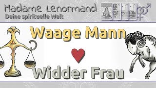 Waage Mann amp Widder Frau Liebe und Partnerschaft [upl. by Amarette346]