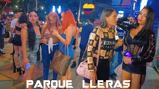 Parque Lleras Exotic Nightlife in medellin Colombia 2023 see why 🇨🇴 [upl. by Nolham]