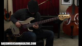 Bass Musician Magazine Reviews the La Bella Olinto Bass [upl. by Neala]