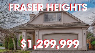 Luxury Home For Sale in Fraser Heights Surrey BC [upl. by Oiril558]