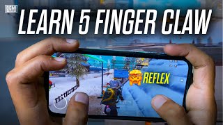 How To Play 5 Finger Claw  Pubg Mobile amp BGMI  1v1 Handcam With TerraXGaming  TIPS [upl. by Atival]