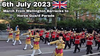 quotJust INCREDIBLEquot March to Horse Guards Parade Military Musical Spectacular 2023 [upl. by Rambort]